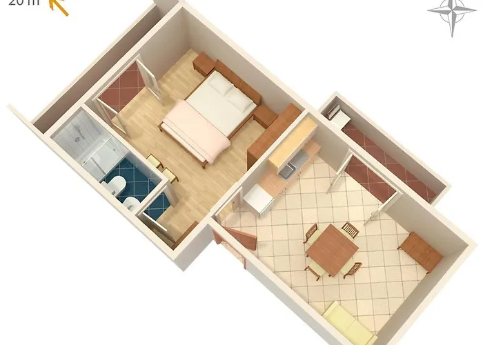 - Donja 2001c Apartman Supetarska Draga